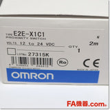 Japan (A)Unused,E2E-X1C1 2m Japanese equipment M5 NO,Amplifier Built-in Proximity Sensor,OMRON 