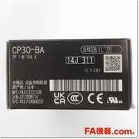 Japan (A)Unused,CP30-BA 2P 1-M 15A circuit protector 2-Pole,MITSUBISHI 