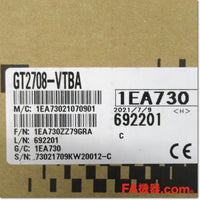 Japan (A)Unused,GT2708-VTBA GOT本体 8.4型 TFTカラー液晶 AC100-240V,GOT2000 Series,MITSUBISHI 