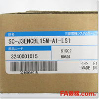 Japan (A)Unused,SC-J3ENCBL15M-A1-LS1 エンコーダケーブル 15m モータ負荷側引出し,MR Series Peripherals,Other