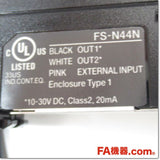 Japan (A)Unused,FS-N44N 2m デジタルファイバアンプ ケーブルタイプ 子機,Fiber Optic Sensor Amplifier,KEYENCE
