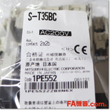 Japan (A)Unused,S-T35BC AC200V 2a2b contactor,Electromagnetic Contactor,MITSUBISHI 