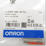 Japan (A)Unused,E2ER-X3D1-M1TGJ 0.3m Japanese version M12 Japanese version Equipment NO, Amplifier Built-in Proximity Sensor, OMRON 