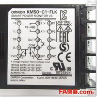 Japan (A)Unused,KM50-C1-FLK meter,Electricity Meter,OMRON 