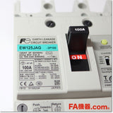 Japan (A)Unused,EW125JAG 3P 100A  100/200/500/1000mA  漏電遮断器,Earth Leakage Breaker 3-Pole,Fuji