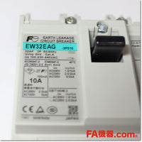 Japan (A)Unused,EW32EAG 3P 10A 100mA  漏電遮断器,Earth Leakage Breaker 3-Pole,Fuji