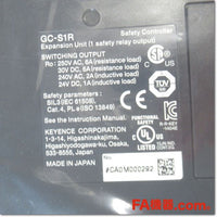 Japan (A)Unused,GC-S1R Japanese safety equipment,Safety Module / I / O Terminal,KEYENCE 
