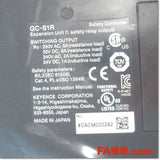Japan (A)Unused,GC-S1R セーフティコントローラ 安全リレー出力ユニット,Safety Module / I / O Terminal,KEYENCE
