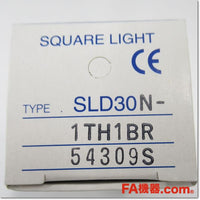 Japan (A)Unused,SLD30N-1TH1BR LED角型表示灯 AC100/110V,Indicator <Lamp>,IDEC