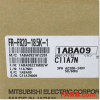 Japan (A)Unused,FR-F820-18.5K-1 ファン・ポンプ用インバータ 三相200V,MITSUBISHI,MITSUBISHI