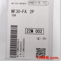Japan (A)Unused,NF30-FA 2P 10A  ノーヒューズ遮断器,MCCB 2-Pole,MITSUBISHI