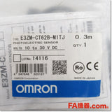 Japan (A)Unused,E3ZM-CT62B-M1TJ 0.3m Japanese equipment,Built-in Amplifier Photoelectric Sensor,OMRON 