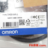 Japan (A)Unused,D4GS-N4R-3 スリムタイプセーフティ・ドアスイッチ 3NC 3m,Safety (Door / Limit) Switch,OMRON