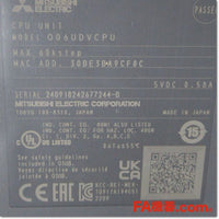 Japan (A)Unused,Q06UDVCPU series QCPU,CPU Module,MITSUBISHI 