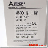 Japan (A)Unused,MSOD-Q11KP DC24V 1b 0.2-0.32A 電磁開閉器,Irreversible Type Electromagnetic Switch,MITSUBISHI