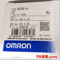 Japan (A)Unused,H3CR-A 0.05s-300h AC100-240V/DC100-125V timer,Timer,OMRON 