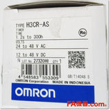Japan (A)Unused,H3CR-AS 0.05s-300h AC24-48V/DC12-48V timer,Timer,OMRON 