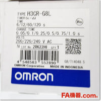 Japan (A)Unused,H3CR-G8L 0.05s-1.0s AC200-240V timer,Timer,OMRON 