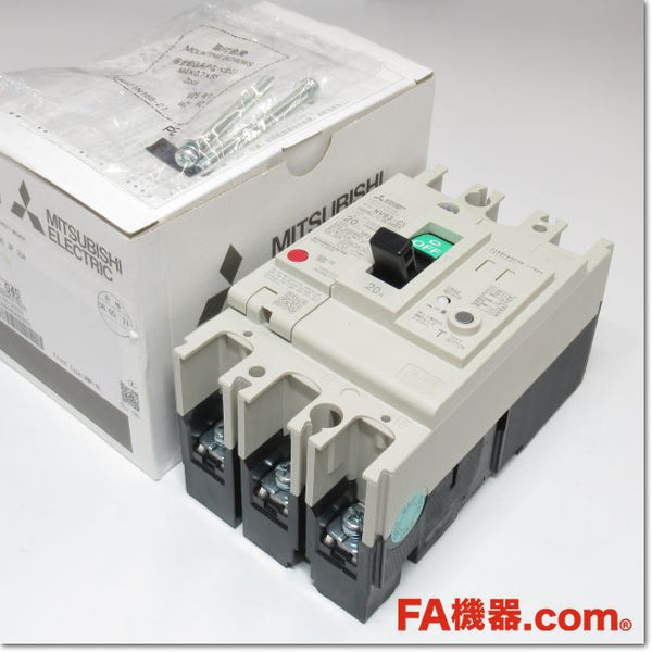 Japan (A)Unused,NV63-CV 3P 20A 30mA 漏電遮断器