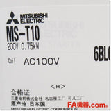 Japan (A)Unused,MS-T10 AC100V 2.8-4.4A 1a 箱入り電磁開閉器,Irreversible Type Electromagnetic Switch,MITSUBISHI