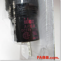 Japan (A)Unused,AP6M222R φ16 LED式小形表示灯 丸突形 DC24V 6個セット,Indicator <Lamp>,IDEC