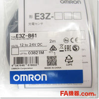 Japan (A)Unused,E3Z-B61 2m アンプ内蔵形光電センサ 回帰反射形,Built-in Amplifier Photoelectric Sensor,OMRON