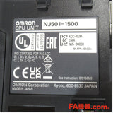 Japan (A)Unused,NJ501-1500 CPUユニット 入出力2560点 Ver.1.46,CPU Module,OMRON