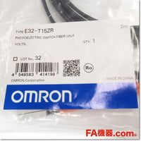 Japan (A)Unused,E32-T15ZR 2M ファイバユニット フラット形状 透過形 フラットビュー,Fiber Optic Sensor Module,OMRON