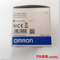 Japan (A)Unused,E3X-HD11 2M スマートファイバアンプ コード引き出しタイプ,Fiber Optic Sensor Amplifier,OMRON