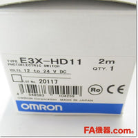 Japan (A)Unused,E3X-HD11 2M スマートファイバアンプ コード引き出しタイプ,Fiber Optic Sensor Amplifier,OMRON