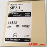 Japan (A)Unused,SW-5-1 AC200V 1.4-2.2A 1a1b 電磁開閉器,Irreversible Type Electromagnetic Switch,Fuji
