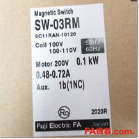 Japan (A)Unused,SW-03RM AC100V 0.48-0.72A 1b×2 Switch,Reversible Type Electromagnetic Switch,Fuji 