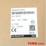 Japan (A)Unused,SK18GWR-E01WK005 Fujitsu DC24V 5-7.5A 1b,Reversible Type Electromagnetic Switch,Fuji 