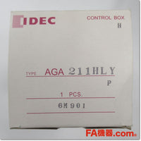Japan (A)Unused,AGA211HLY Φ30コントロールボックス 1点用穴あり ハブなしタイプ,Control Box,IDEC 