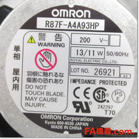 Japan (A)Unused,R87F-A4A93HP AC軸流ファン AC200V □92Xt25mm,Control Box,OMRON 