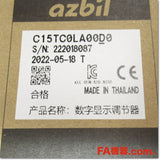 Japan (A)Unused,C15TC0LA00D0 デジタル指示調節計 直流電圧/電流入力 電流出力 AC100-240V 48×48mm,SDC15(48×48mm),azbil