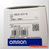 Japan (A)Unused,H5CX-A11-N AC100-240V 0.001s-9999h Timer,OMRON 