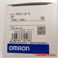 Japan (A)Unused,H5CX-L8-N AC100-240V 0.001s-9999h timer,Timer,OMRON 