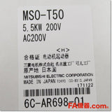 Japan (A)Unused,MSO-T50 AC200V 18-26A 2a2b 電磁開閉器,Irreversible Type Electromagnetic Switch,MITSUBISHI 