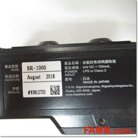 Japan (A)Unused,SR-1000 オートフォーカス 2次元コードリーダ 標準タイプ,Fixed Code Reader,KEYENCE