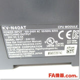 Japan (A)Unused,KV-N40AT 基本ユニット AC電源タイプ 入力24点 トランジスタ出力16点,Main Module,KEYENCE