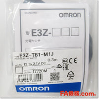 Japan (A)Unused,E3Z-T81-M1J M12 M12 M12 M12 PNP 0.3m ,Built-in Amplifier Photoelectric Sensor,OMRON 