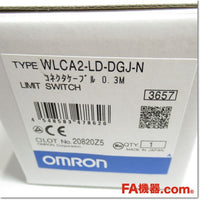 Japan (A)Unused,WLCA2-LD-DGJ-N 2回路リミットスイッチ ローラ・レバー型 R38 プリワイヤ コネクタタイプ,Limit Switch,OMRON