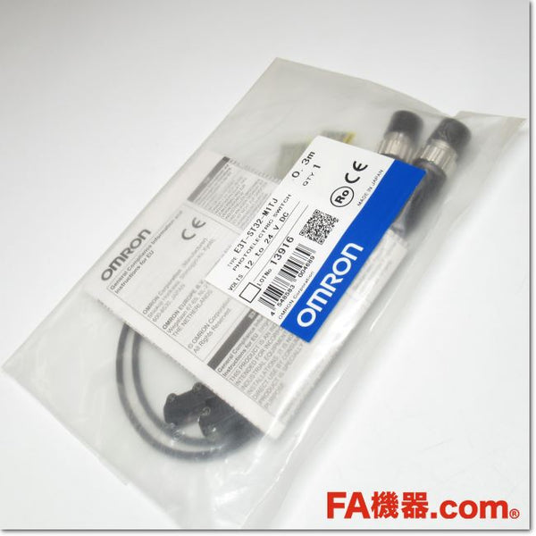 Japan (A)Unused,E3T-ST32-M1TJ アンプ内蔵形光電センサ 透過型 コネクタ中継タイプ 遮光時ON