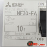 Japan (A)Unused,NF30-FA 3P 10A ノーヒューズ遮断器,MCCB 3 Poles,MITSUBISHI