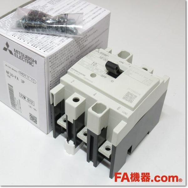 Japan (A)Unused,NF30-FA 3P 10A ノーヒューズ遮断器