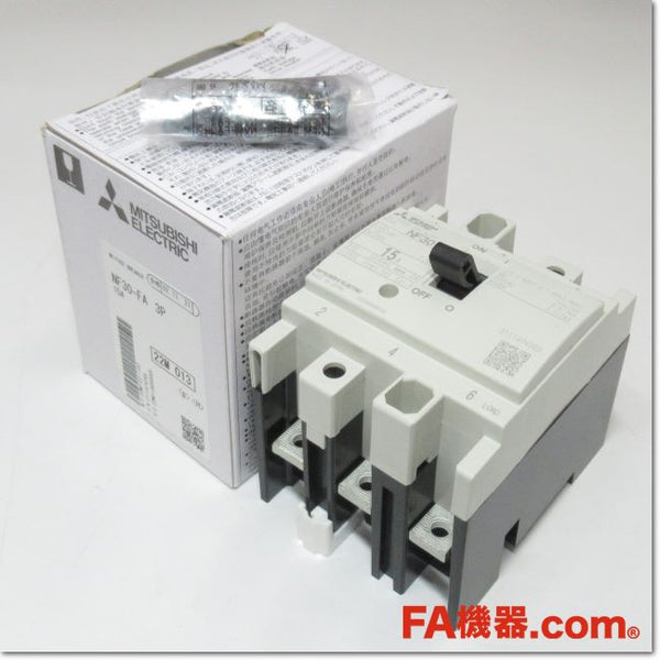 Japan (A)Unused,NF30-FA 3P 15A ノーヒューズ遮断器
