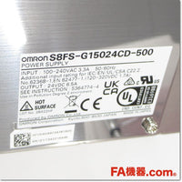 Japan (A)Unused,S8FS-G15024CD-500 Japanese equipment DINレール取りつけ BIS規格およびEAC規格非適合,DC24V Output,OMRON 