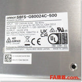 Japan (A)Unused,S8FS-G60024C-500 スイッチング・パワーサプライ DC24V 27A カバー付き BIS規格およびEAC規格非適合,DC24V Output,OMRON