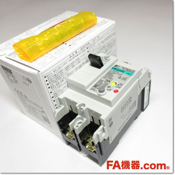 Japan (A)Unused,EW32AAG-2P015A 2P 15A 15mA 漏電遮断器